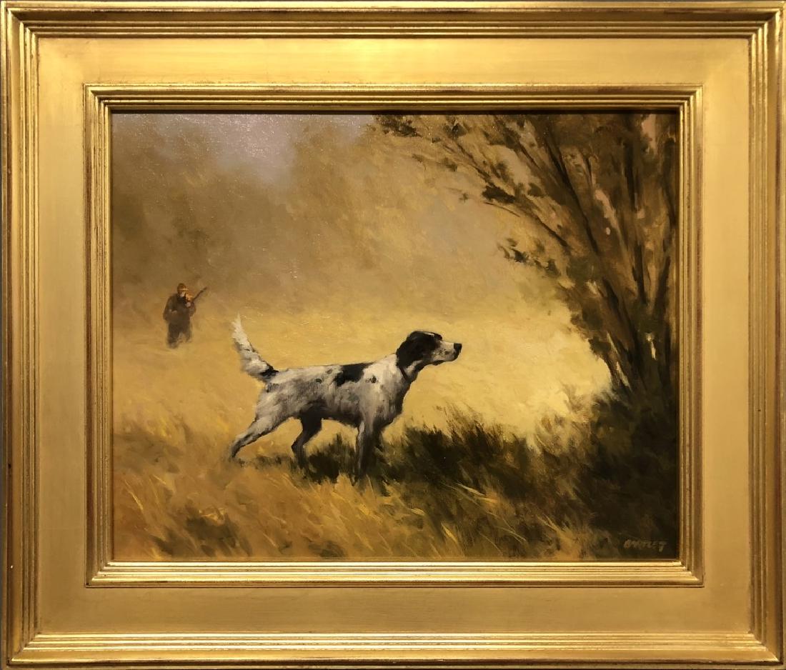 Harley Bartlett Oil on Linen "On Point" (1 of 4)