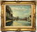 Oil on Canvas Riverscape