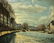 Oil on Canvas Riverscape - 2