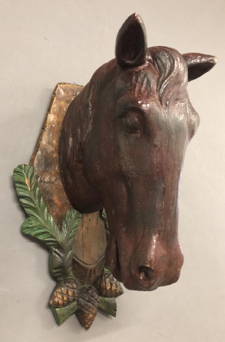 Black Forest Style Horse Head (1 of 1)
