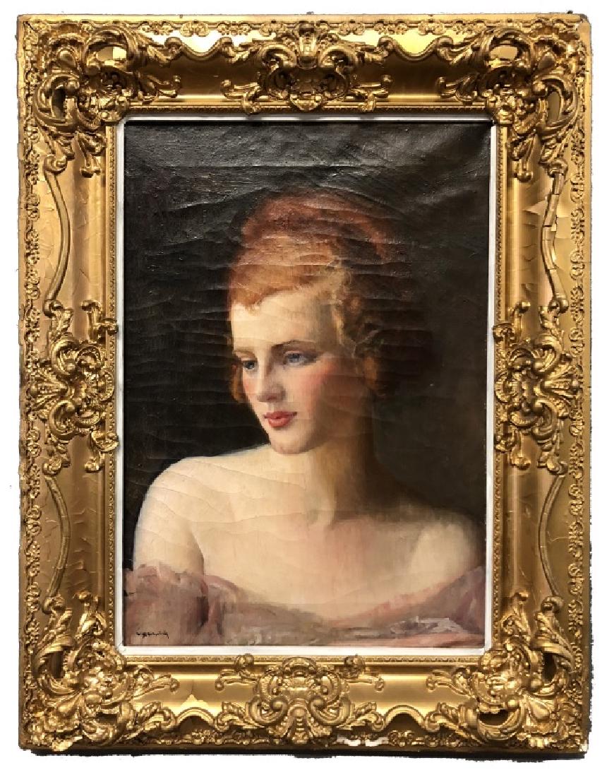 Kirkpatrick Portrait of a Woman with Red Hair (1 of 4)