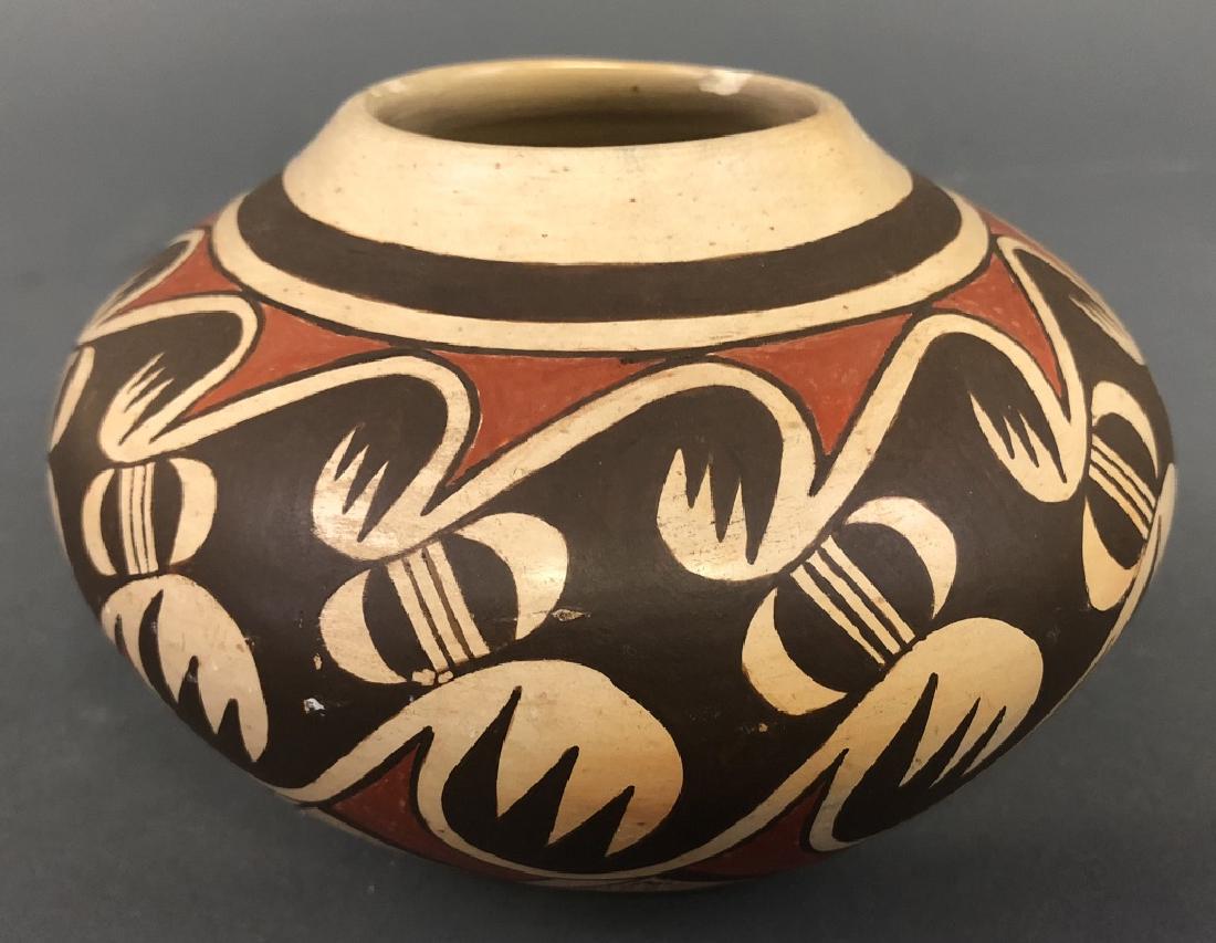 Fannie Nampeyo Signed Hopi Tewa Bowl (1 of 3)