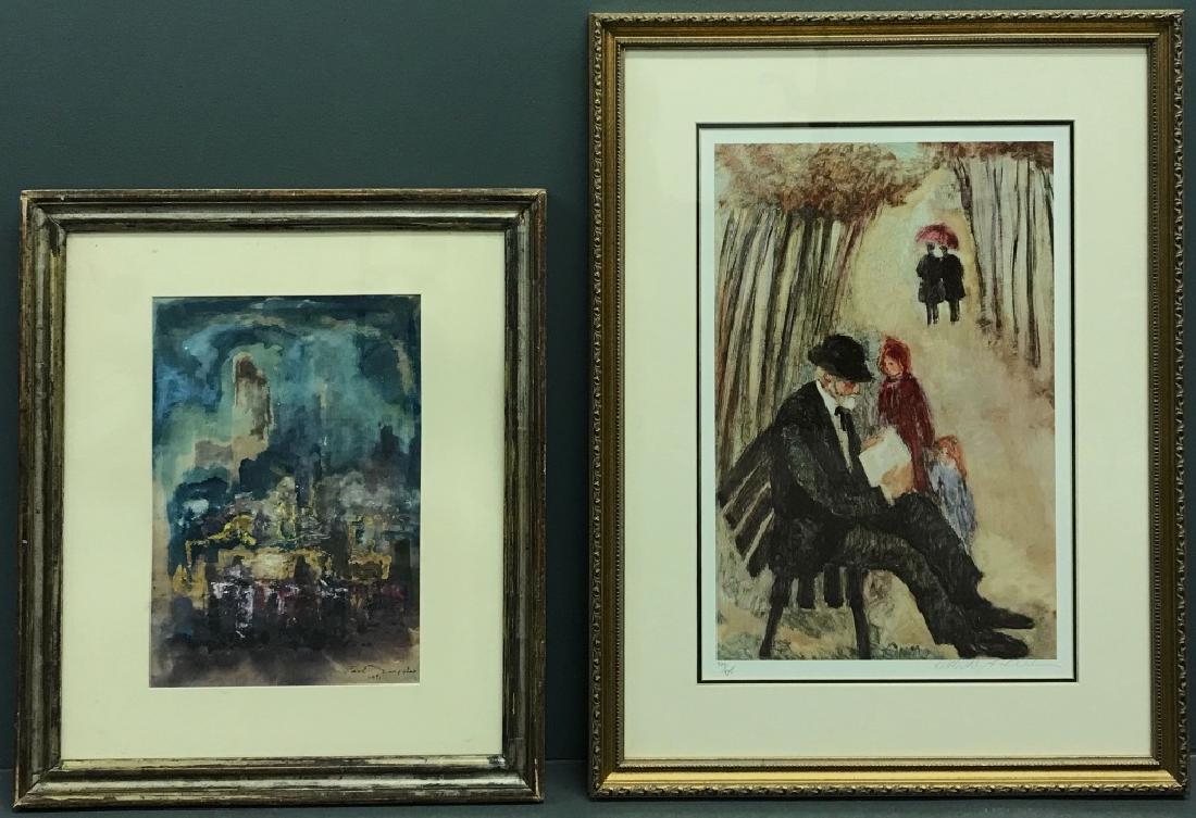 Carl Sprague Ruggles Impressionist Watercolor (1 of 5)