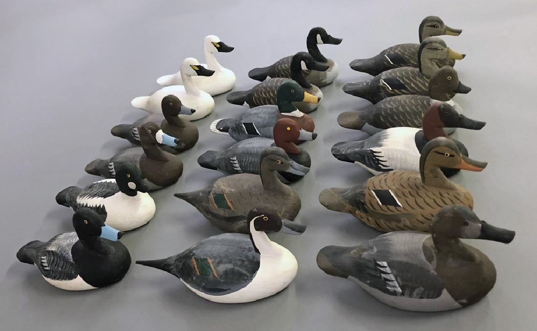 Carved and Painted Ducks & Geese (1 of 2)