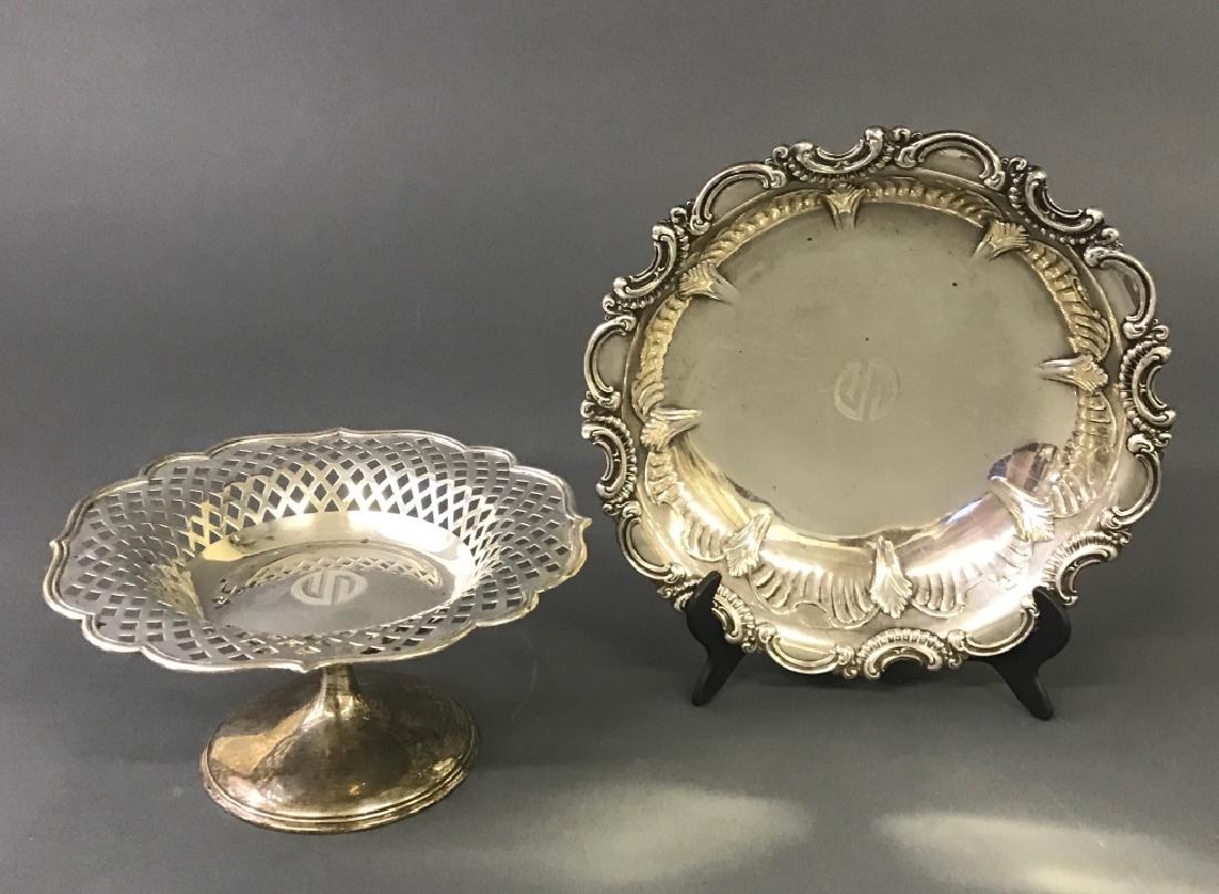 Sterling Silver Compote and Bowl (1 of 6)