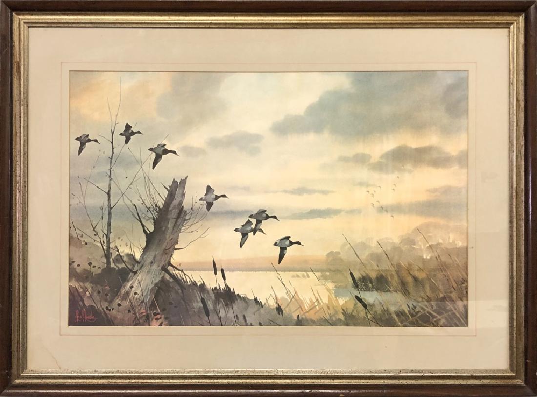 Les Kouba Print of Ducks (1 of 3)