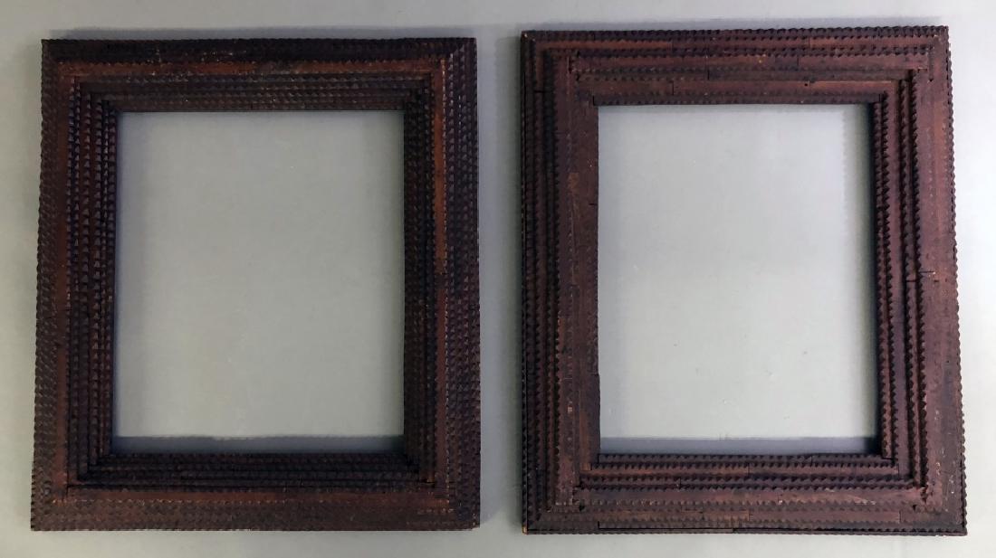 Two Tramp Art Frames (1 of 1)