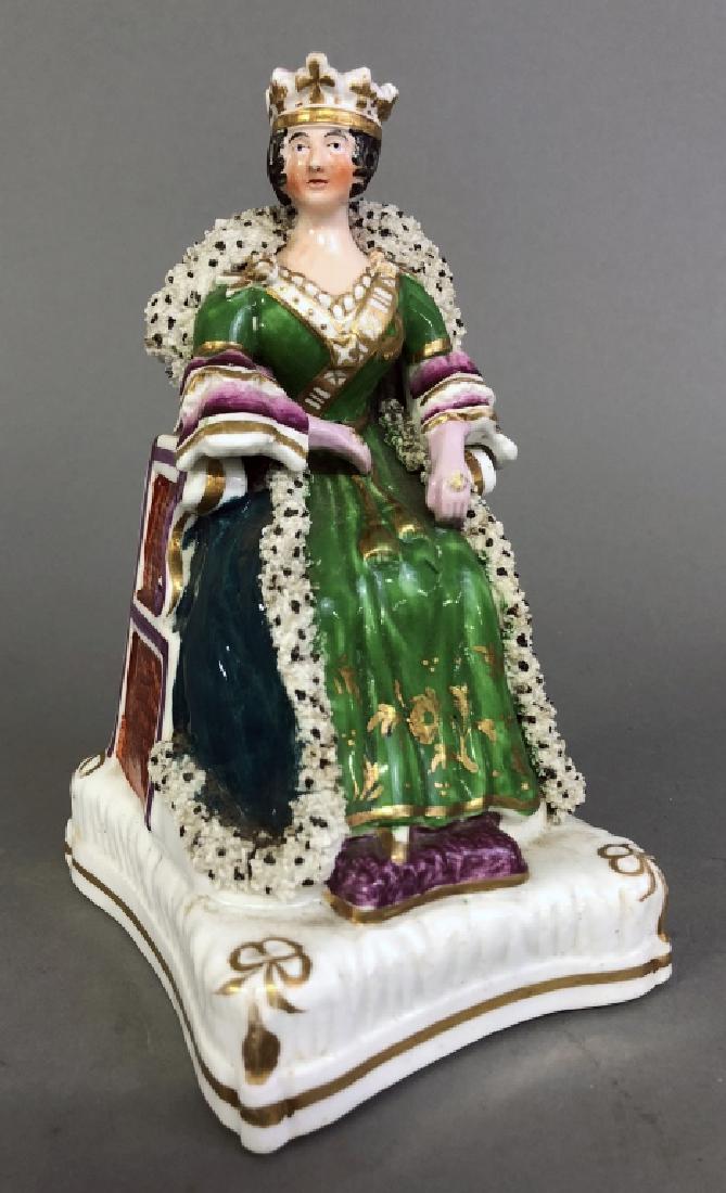 Early Staffordshire Figure of Queen Victoria (1 of 1)