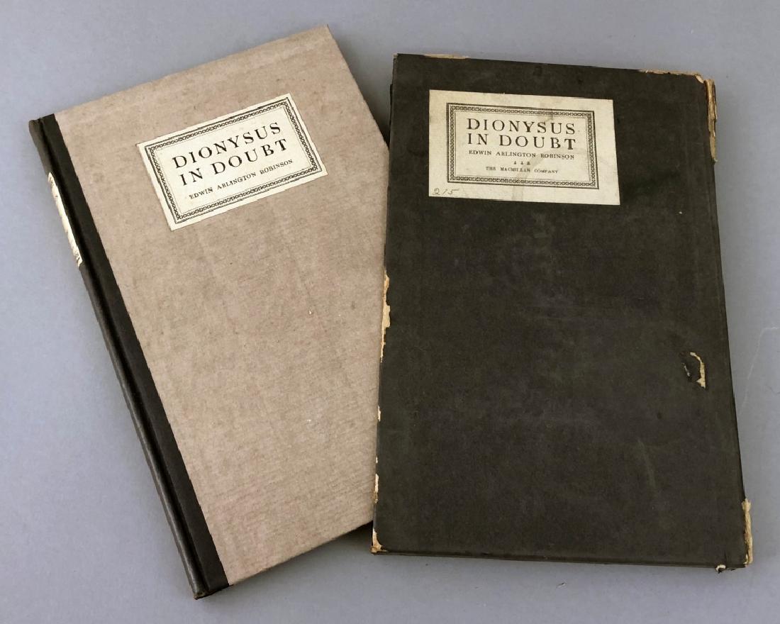 Autographed "Dionysus In Doubt, A Book of Poems" (1 of 4)
