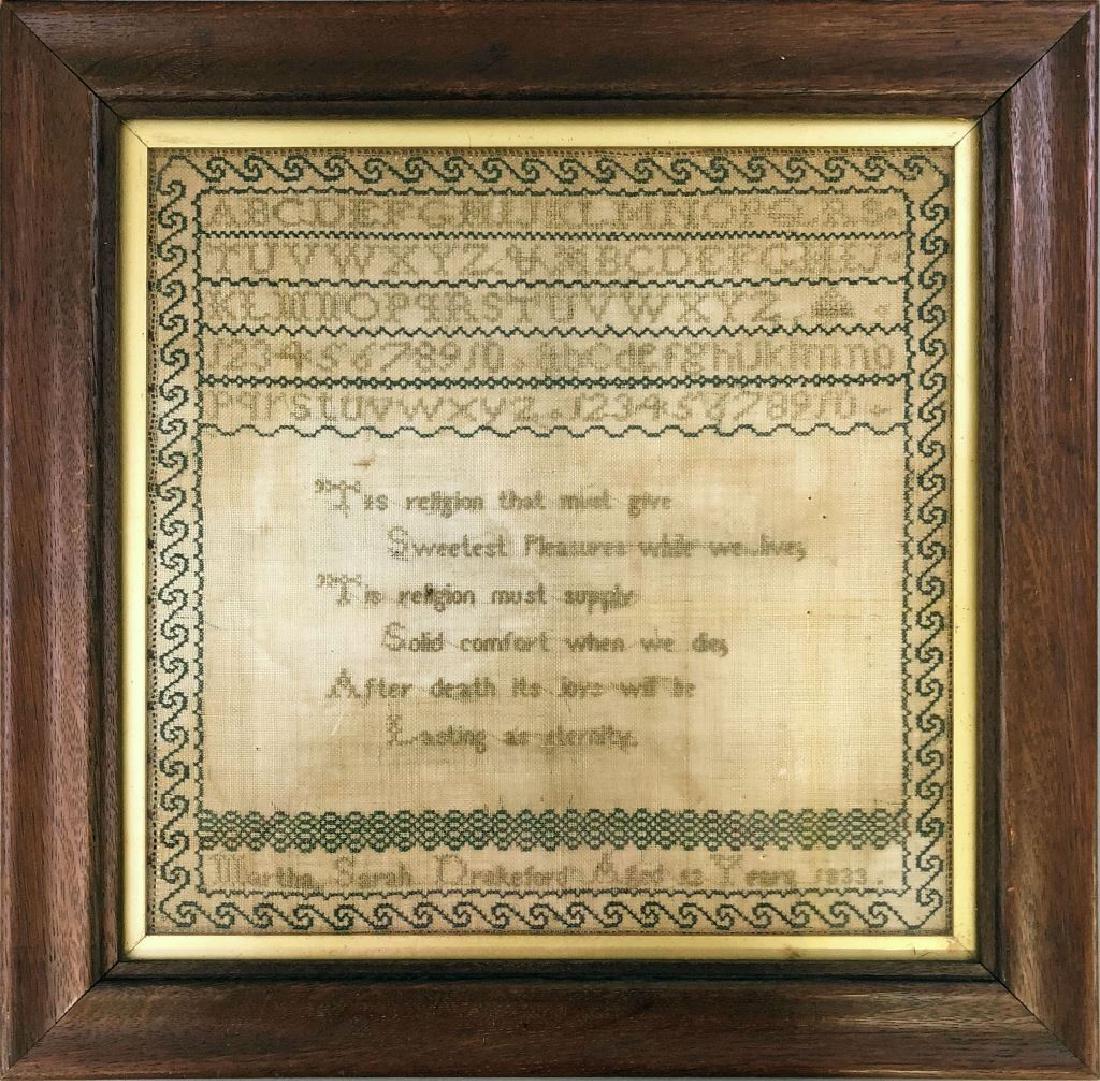 Silk on Linen Sampler (1 of 5)