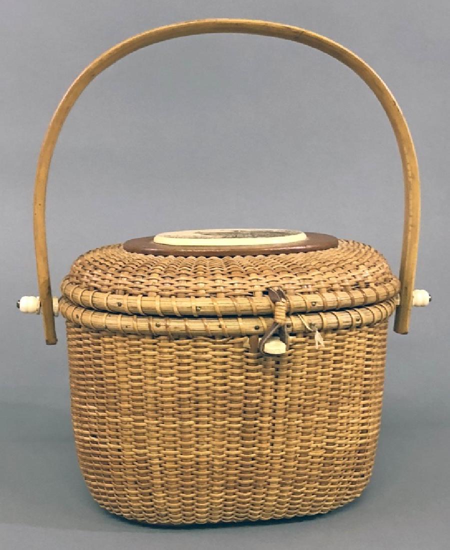 Vintage Barlow Nantucket Basket (1 of 5)