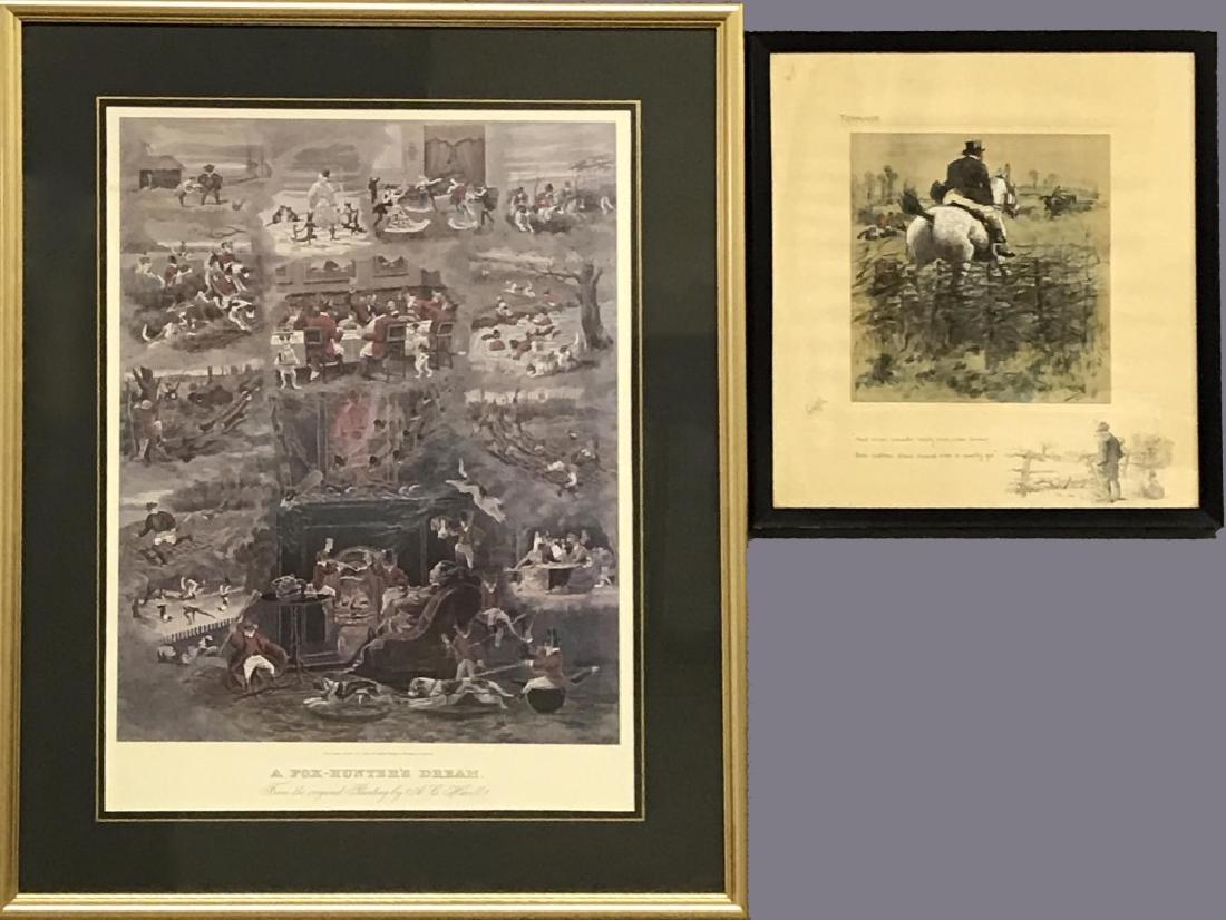 Two Fox Hunting Prints (1 of 6)