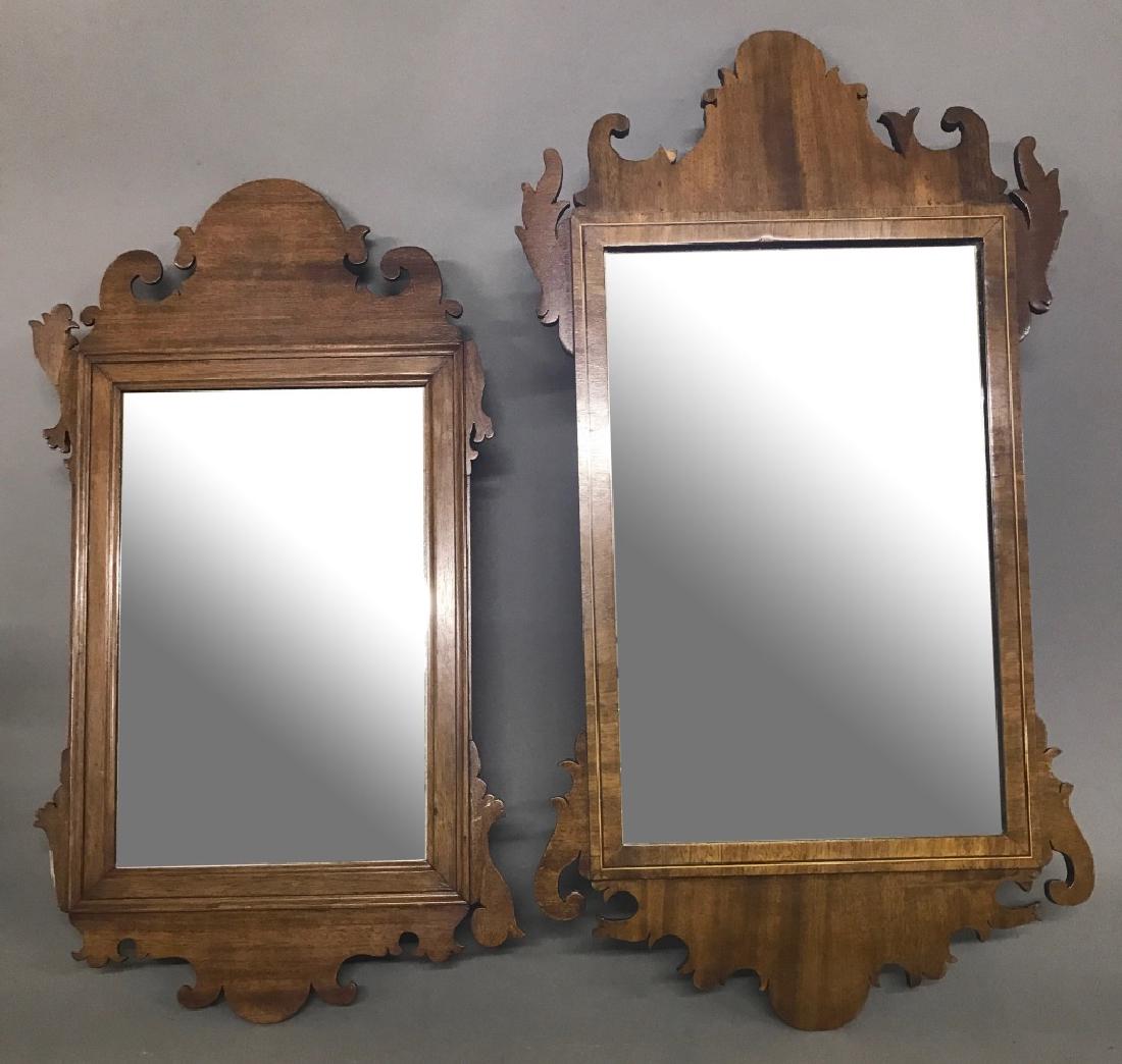 Two Chippendale Style Mirrors (1 of 1)