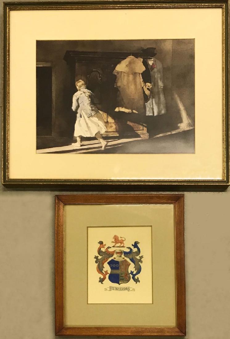 Andrew Wyeth Print "Barefoot" (1 of 4)