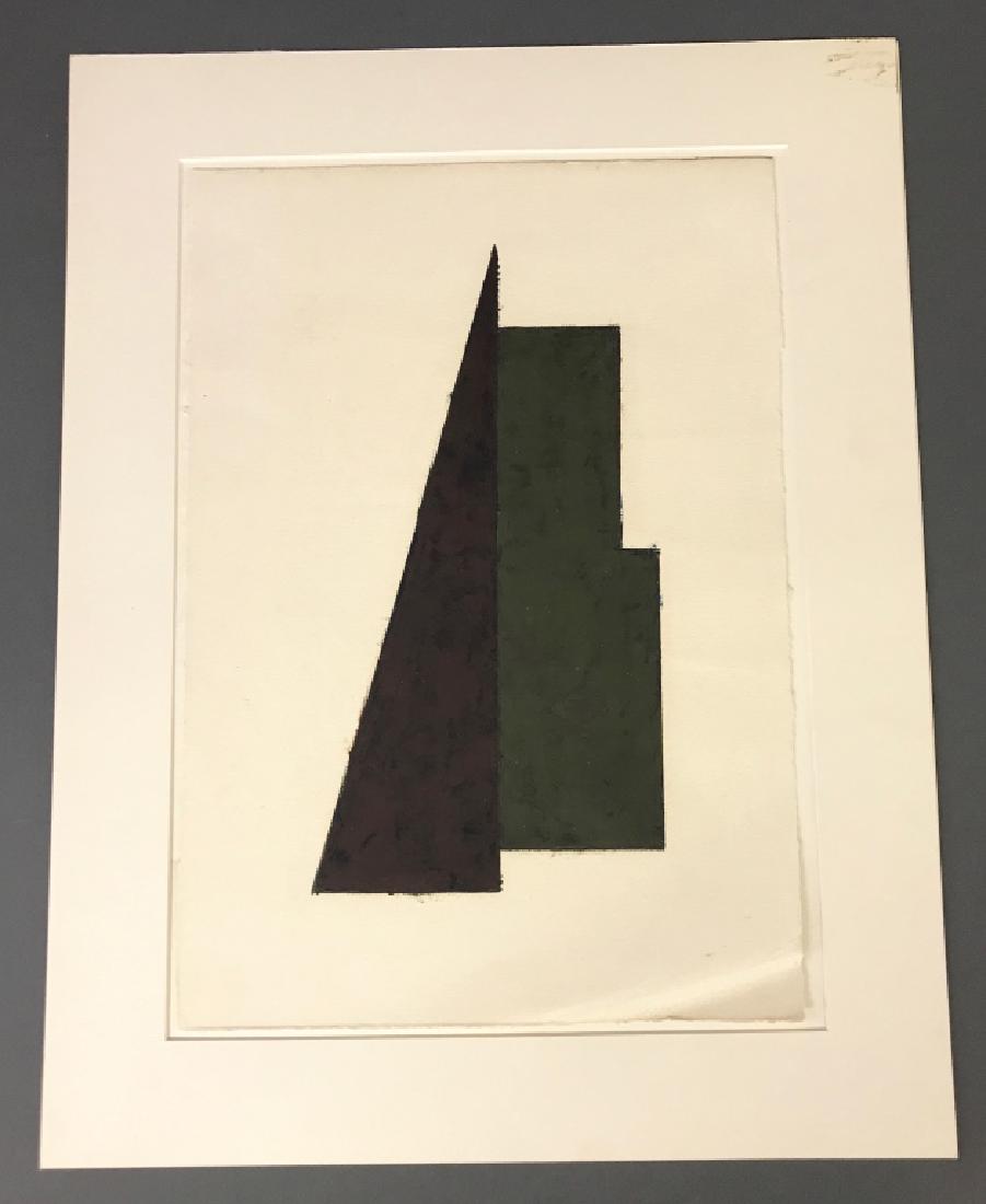 Fran Dibble Mixed Media Collage on Paper (1 of 2)