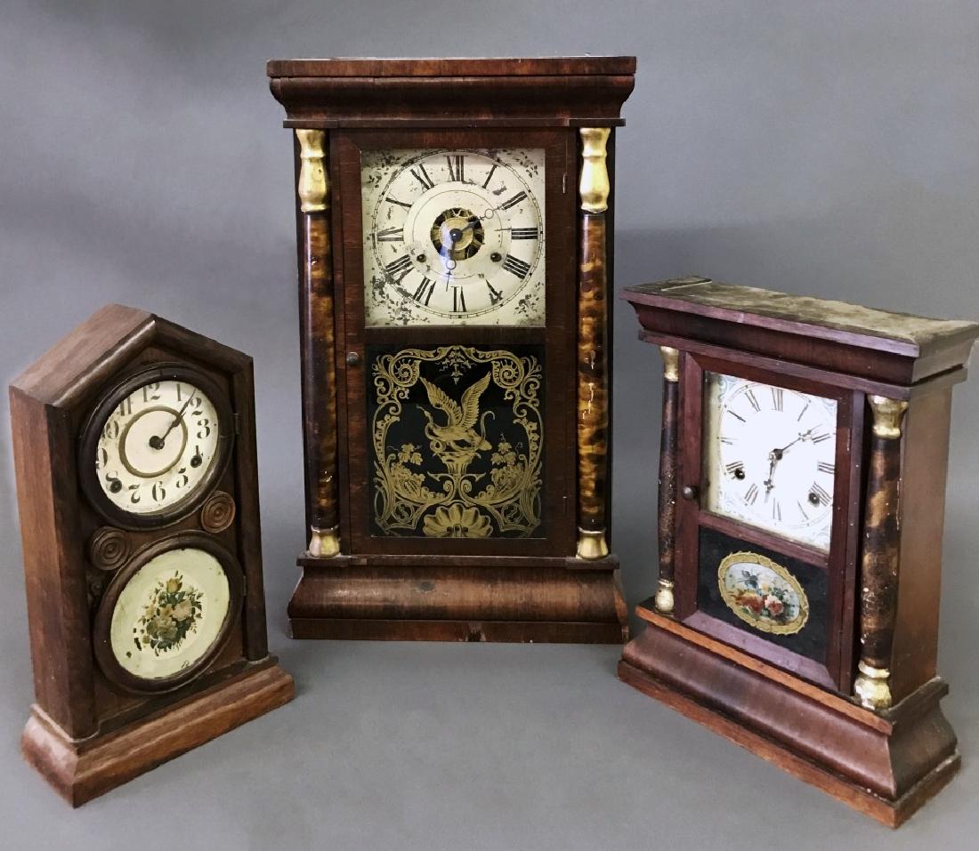 Seth Thomas Alarm Clock and Two Other Clocks (1 of 2)