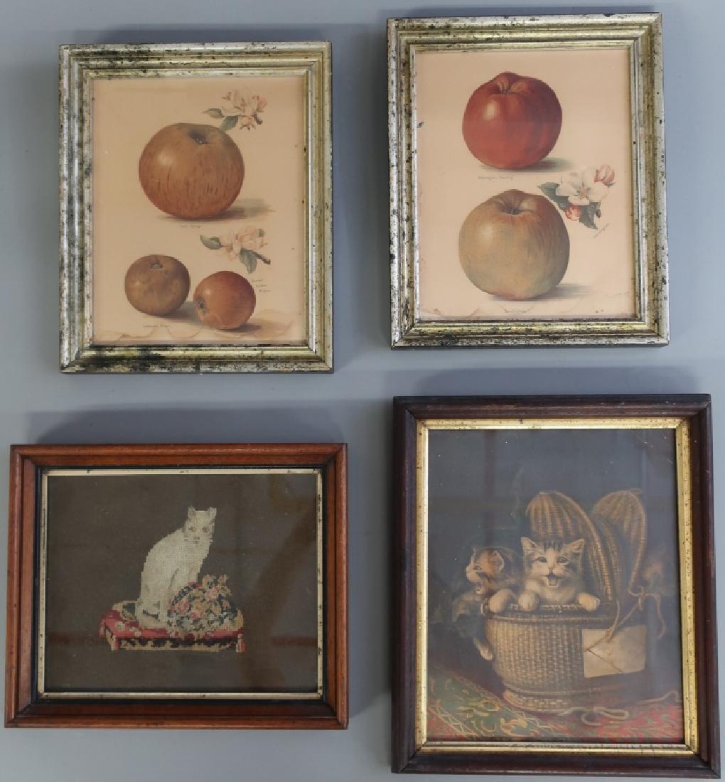 Needlepoint of a Cat and Other Prints (1 of 3)