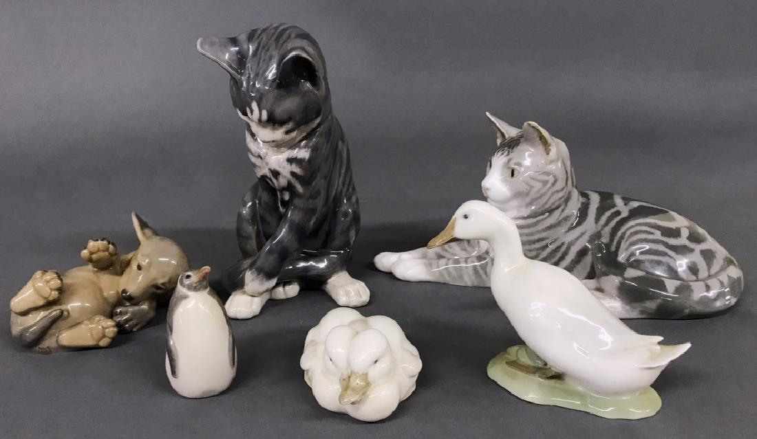 Six Royal Copenhagen Figures (1 of 6)