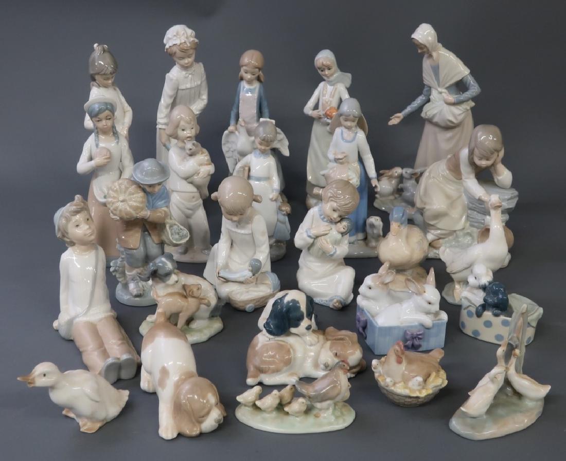 Twenty-Five Spanish Porcelain Figures (1 of 1)