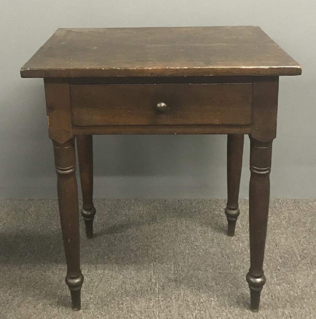 Pennsylvania Sheraton Walnut Work Table (1 of 2)