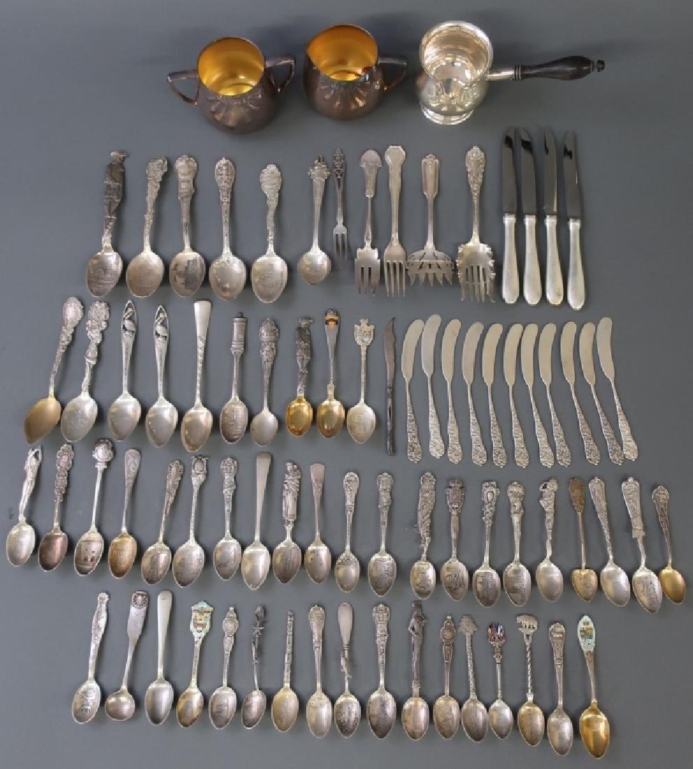 Collection of Sterling Silver Souvenir Spoons (1 of 2)