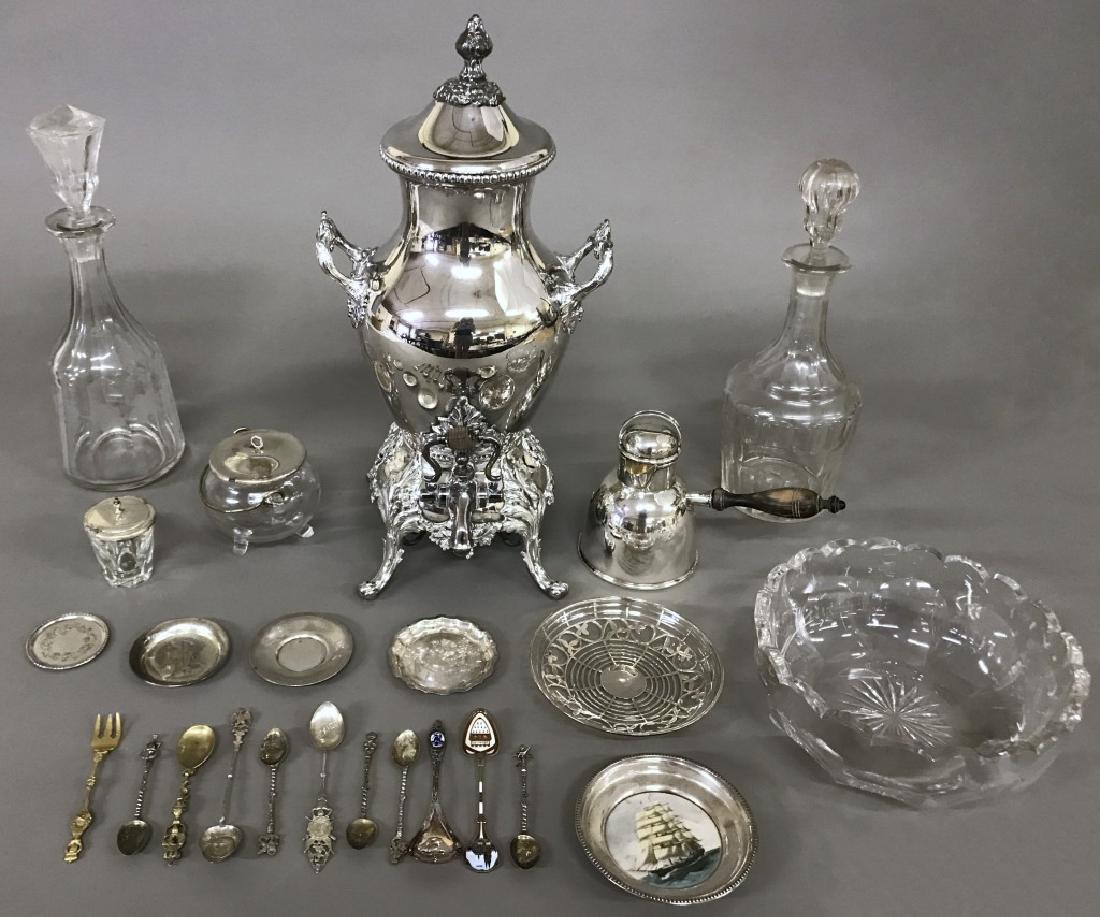 Sterling Silver Coffee Pot and Assorted Dishes (1 of 3)