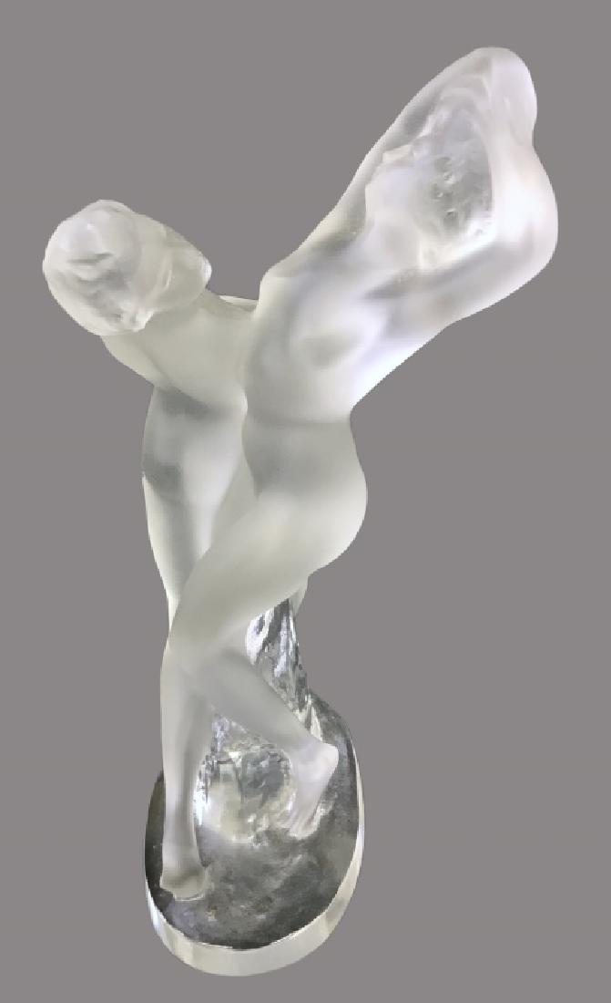 Signed Lalique Figures "Deux Danseuses" (1 of 3)