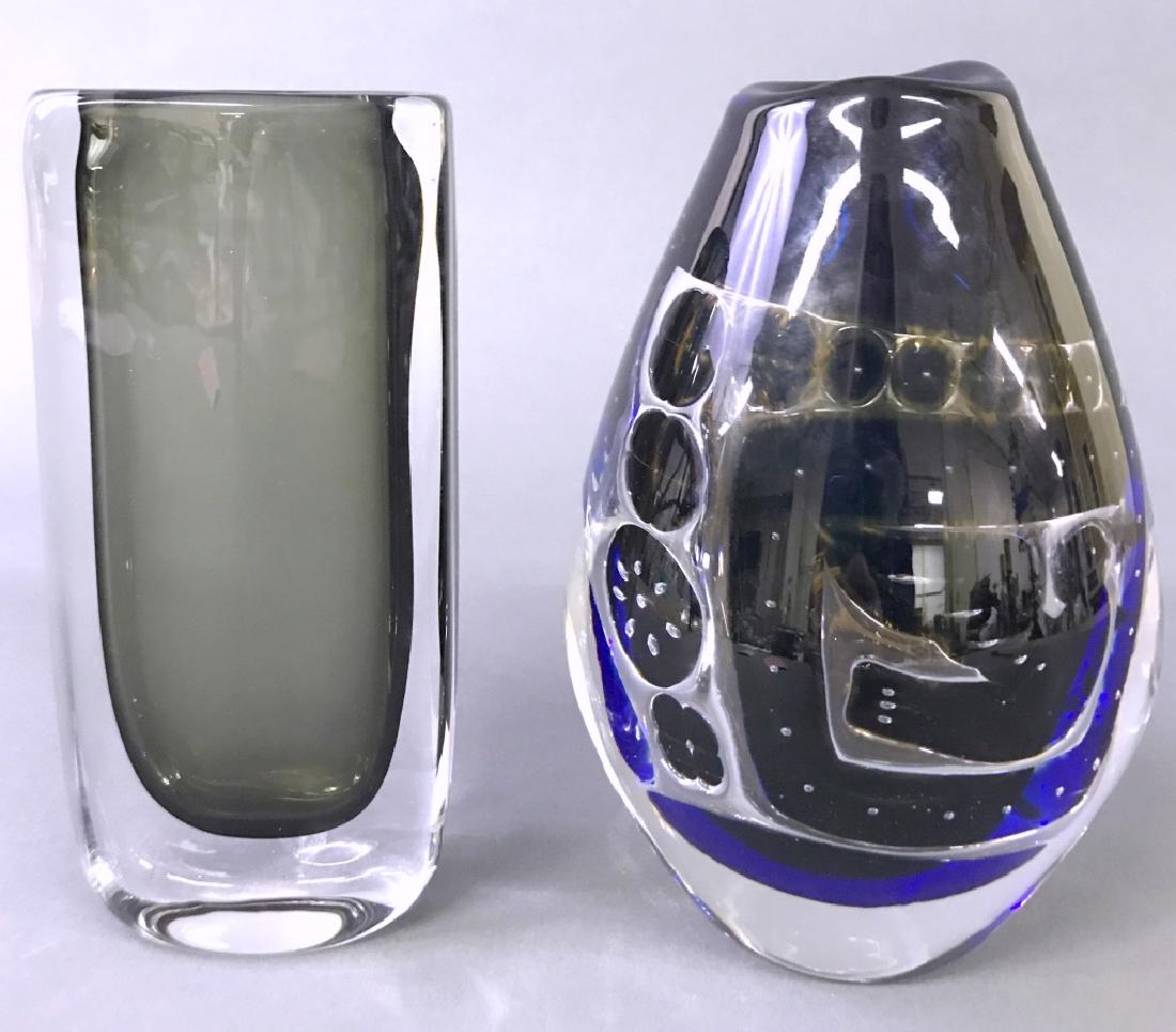 Art Glass Vase together with another Example (1 of 5)