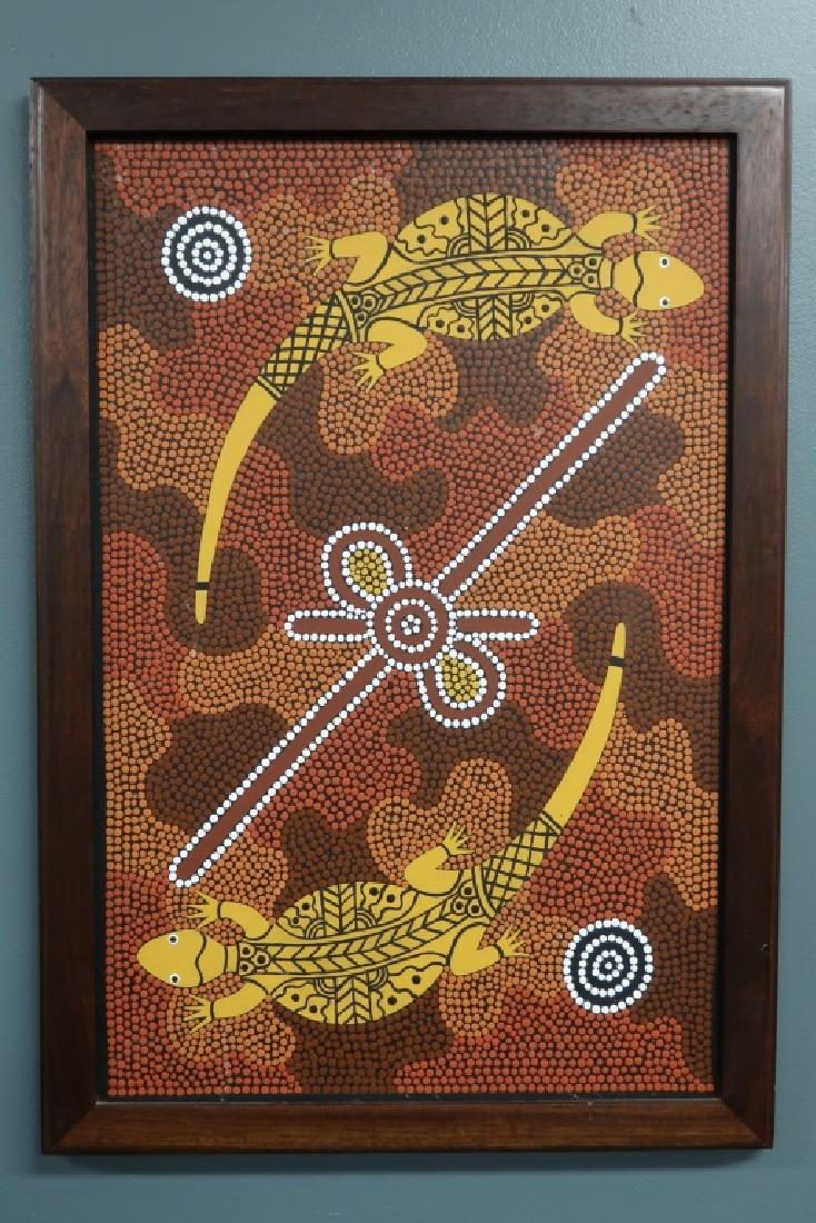 Australian Aboriginal Anangu Painting (1 of 3)