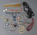 Victorian Bohemian Garnet Pin, Earrings, Etc.