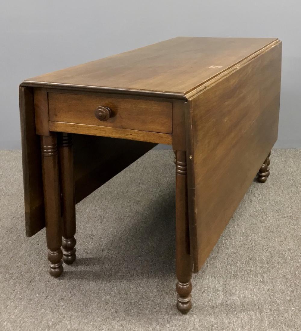 Sheraton Walnut Drop-Leaf Table (1 of 1)