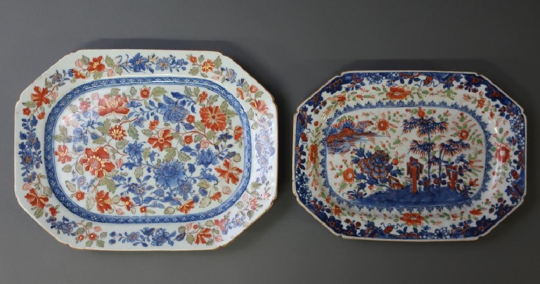 Two Chinese Export Porcelain Platters (1 of 1)