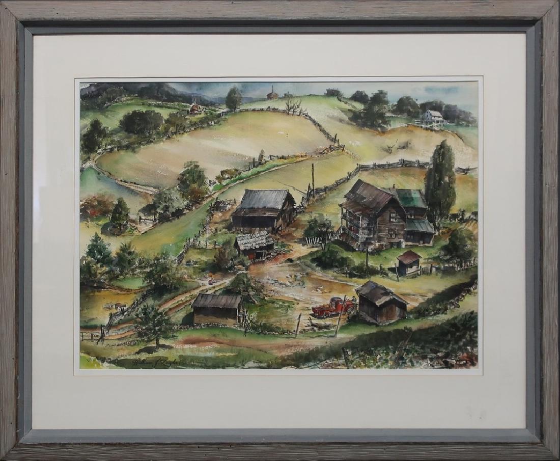 William Zeigler Watercolor Landscape (1 of 5)