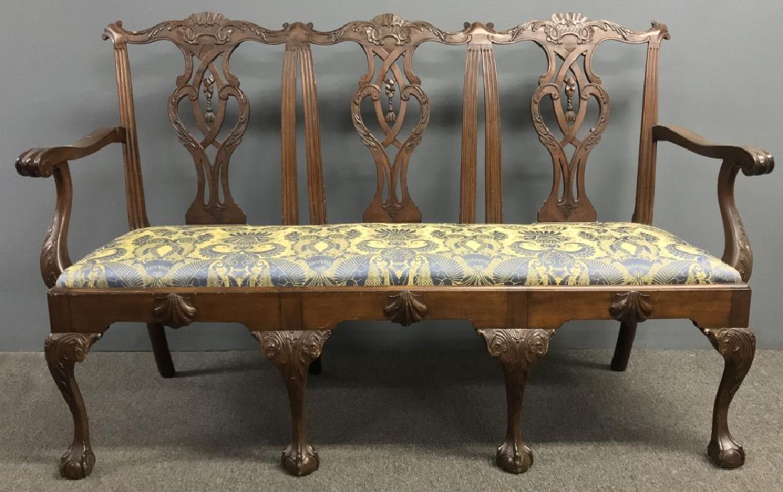 Philadelphia Chippendale Style Settee (1 of 2)