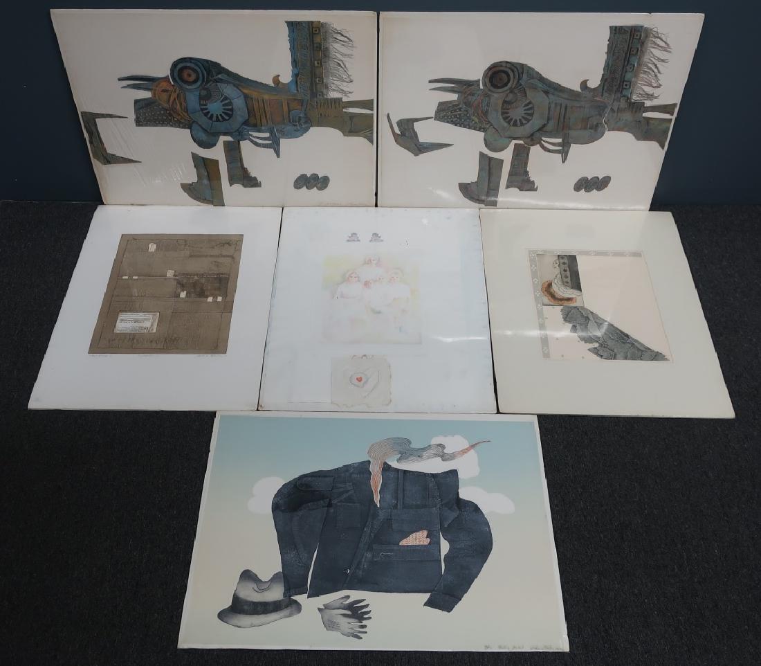 Six Works by Pennsylvania Artist Selma Bortner (1 of 4)