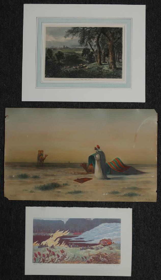 Three Landscape Prints: Robert Gifford, James Have (1 of 4)