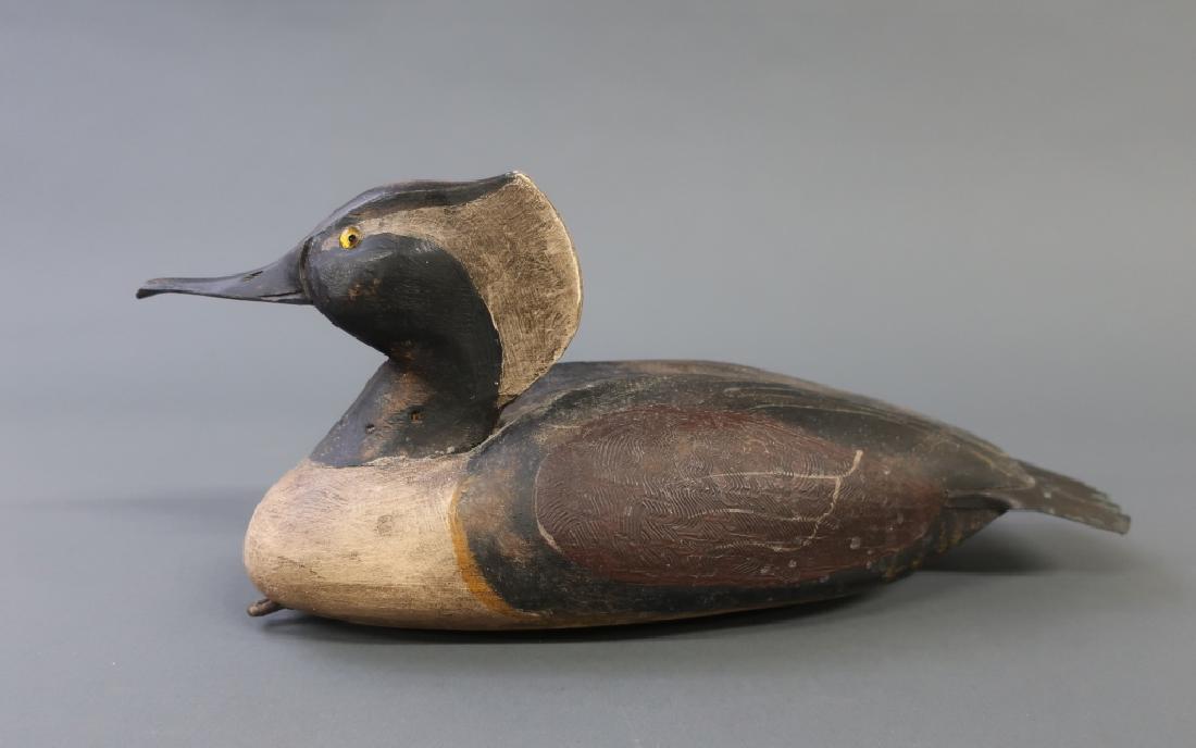 Hooded Merganser Decoy By Darwin Lovett (1 of 3)