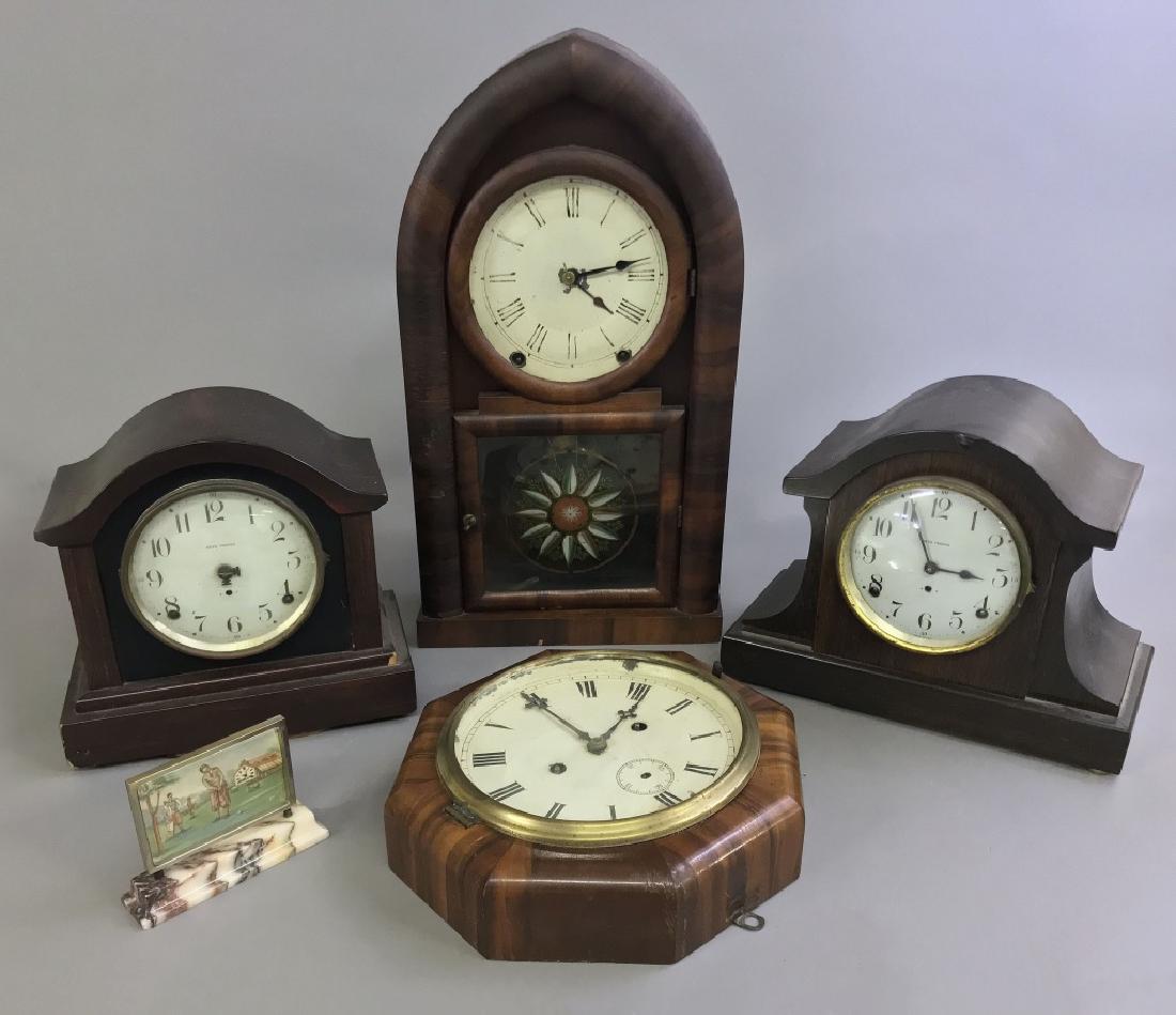Three Mantel Clocks, Etc. (1 of 2)