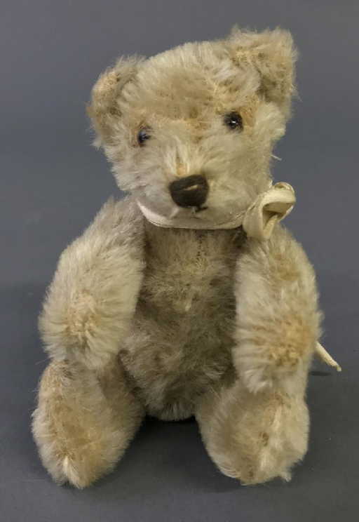 Early Small Steiff Mohair Teddy Bear