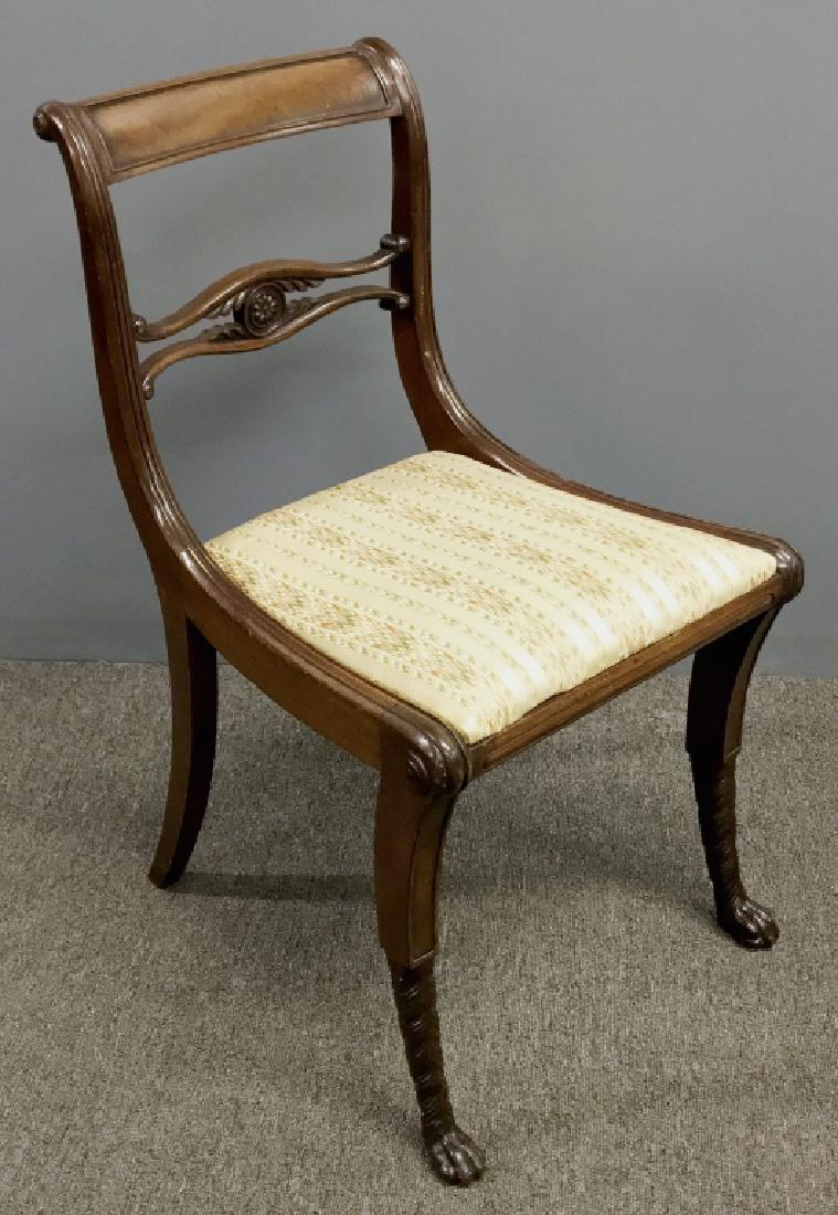 Rare Duncan Phyfe Type Mahogany Chair Mar 02 Rare Duncan Phyfe Type Mahogany Chair Mar 02