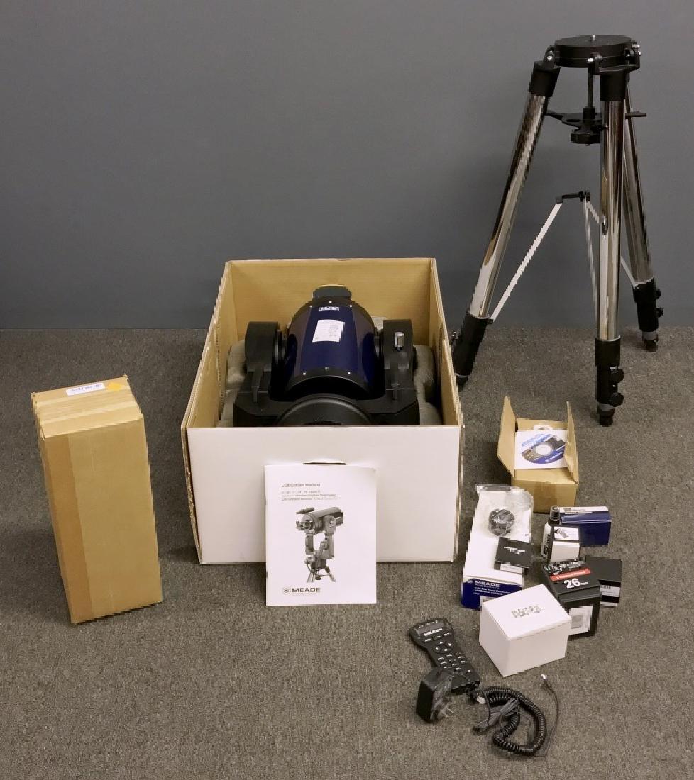 Brand New Meade LX200R Telescope: Brand new Meade 8" LX200R telescope with Auto Star II hand controller and other accessories (view photos), in box