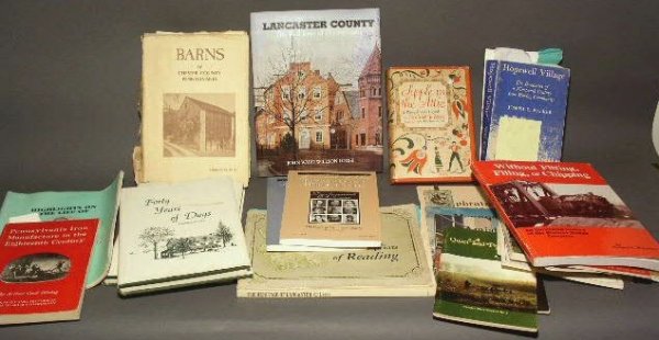 Box lot books- Barns of Chester County, Lancaste