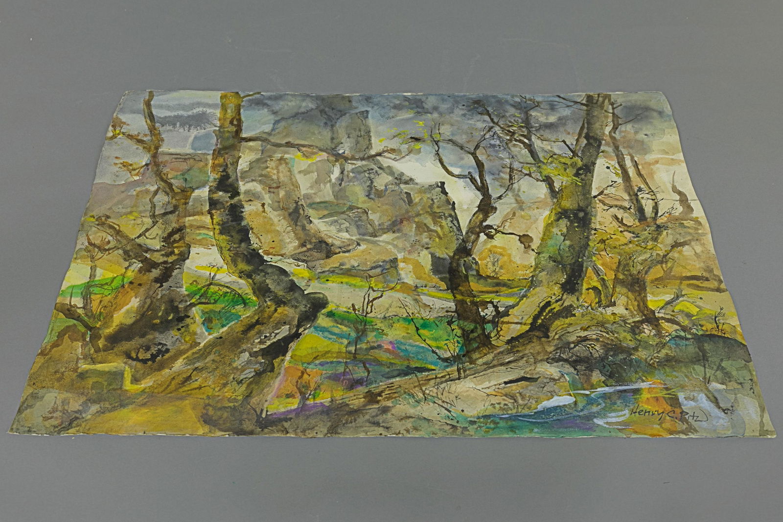 Henry C. Pitz Watercolors (1 of 6)