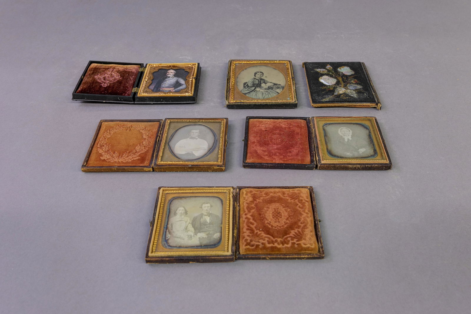 Three Cased Daguerreotypes etc. (1 of 1)