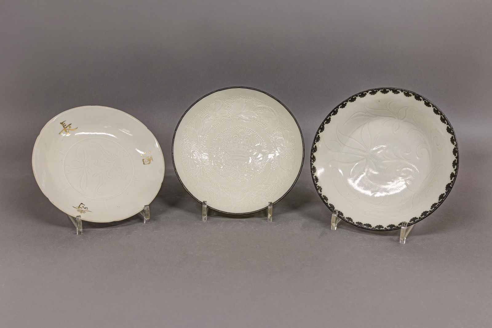 Three Asian Plates/Bowls (1 of 2)