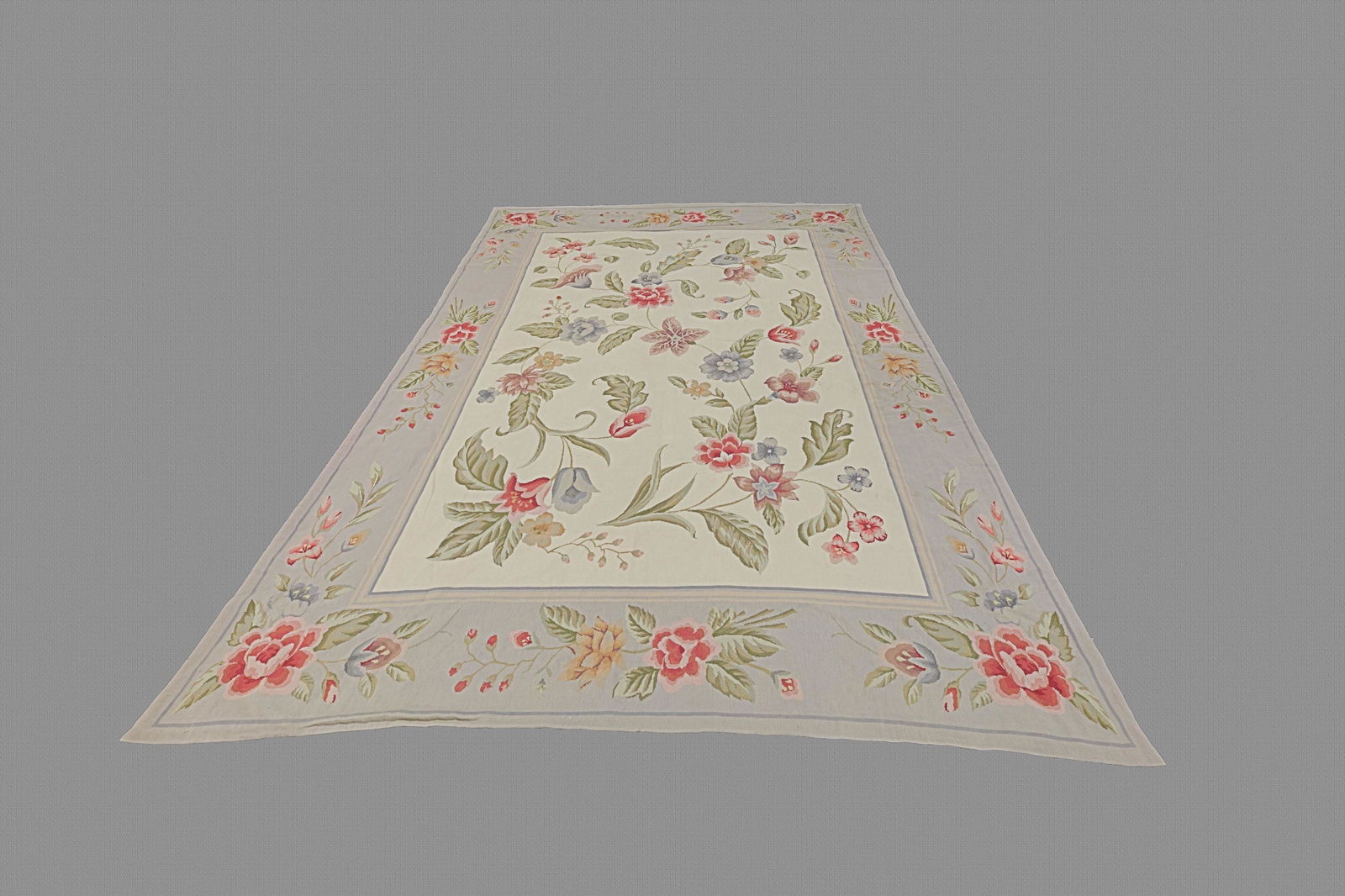 French style Aubusson Needlepoint Carpet (1 of 2)