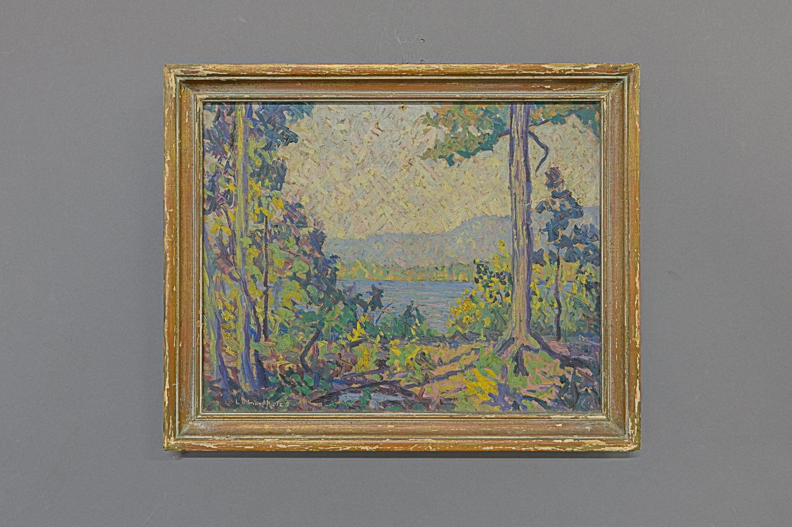 L. Edmond Klotz Impressionist Water View (1 of 3)