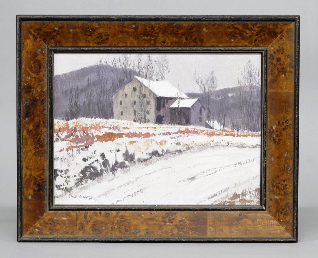 Jack Coggins Oil Pennsylvania Landscape (1 of 3)