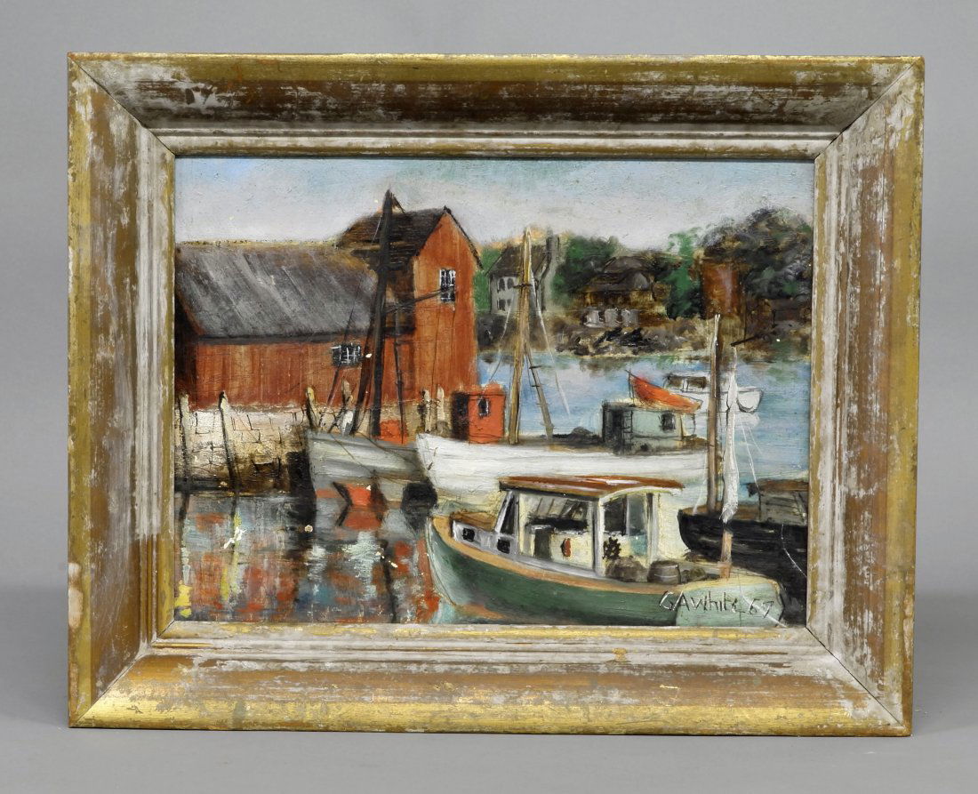 G.A. White Harbor Scene (1 of 3)