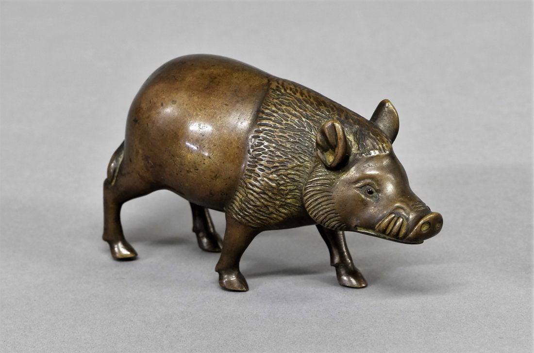 Asian Bronze Seamed Boar (1 of 3)